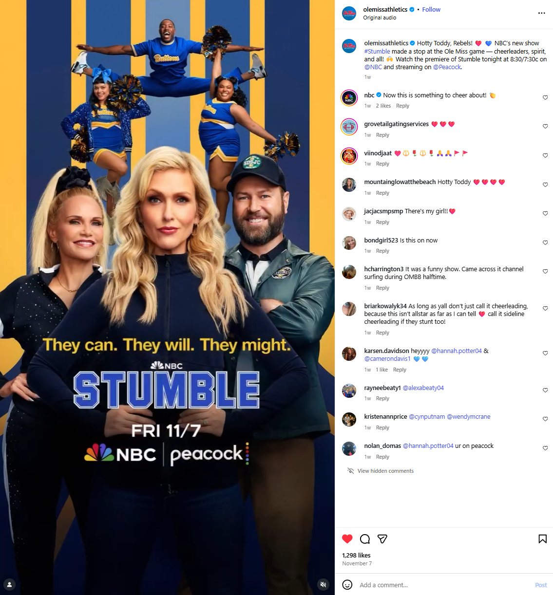 Ole Miss Athletics - Instagram Post